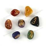 Seven Chakra Tumbles (Set of 2) Emotinal Healing (For Child)