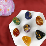 Seven Chakra Tumbles (Set of 2) Emotinal Healing (For Child)