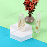 Clear Quartz Pencils With Symbol | Stimulate The Immune System (Set of 2)