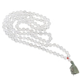 Clear Quartz Mala 8MM- Disappear Blockages