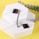Amethyst Eye Pyramid | Tranquility and Peace