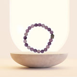 Lepidolite Bracelet - 8MM Alzheimer