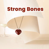Red Jasper Pendat – Strong Bones