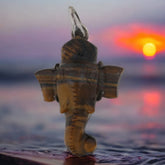 Yellow Tiger Eye Ganpati Pendant- Enhances the Psychic Abilities