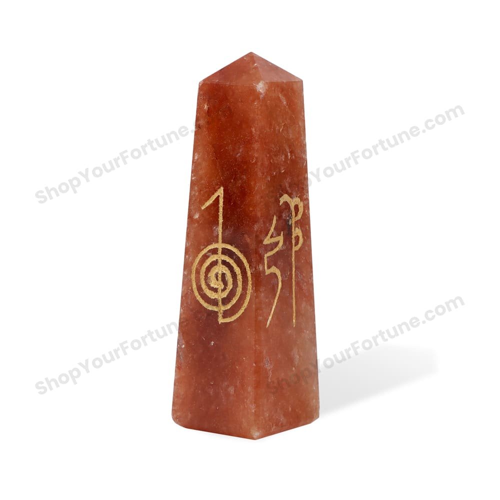 Orange Calcite Pencil | Boost Confidence
