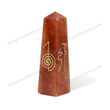 Orange Calcite Pencil | Boost Confidence