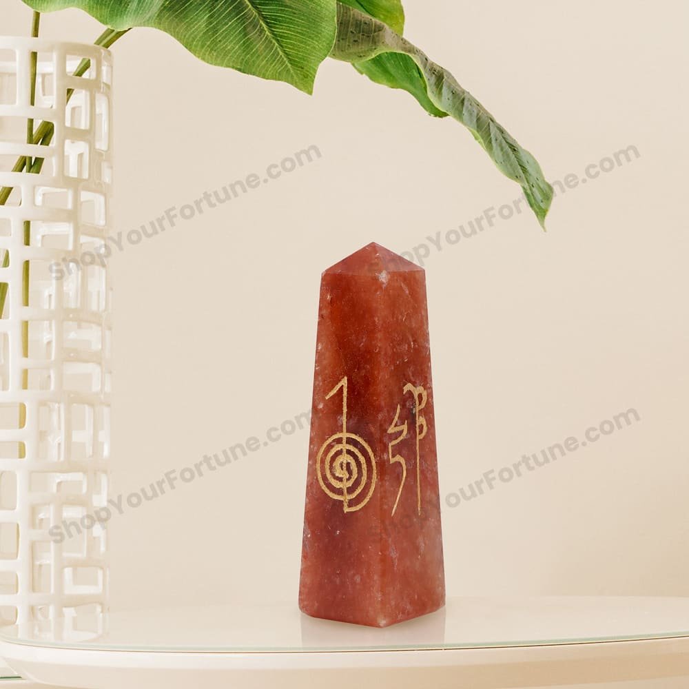 Orange Calcite Pencil | Boost Confidence