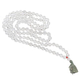 Clear Quartz Mala 8MM- Disappear Blockages
