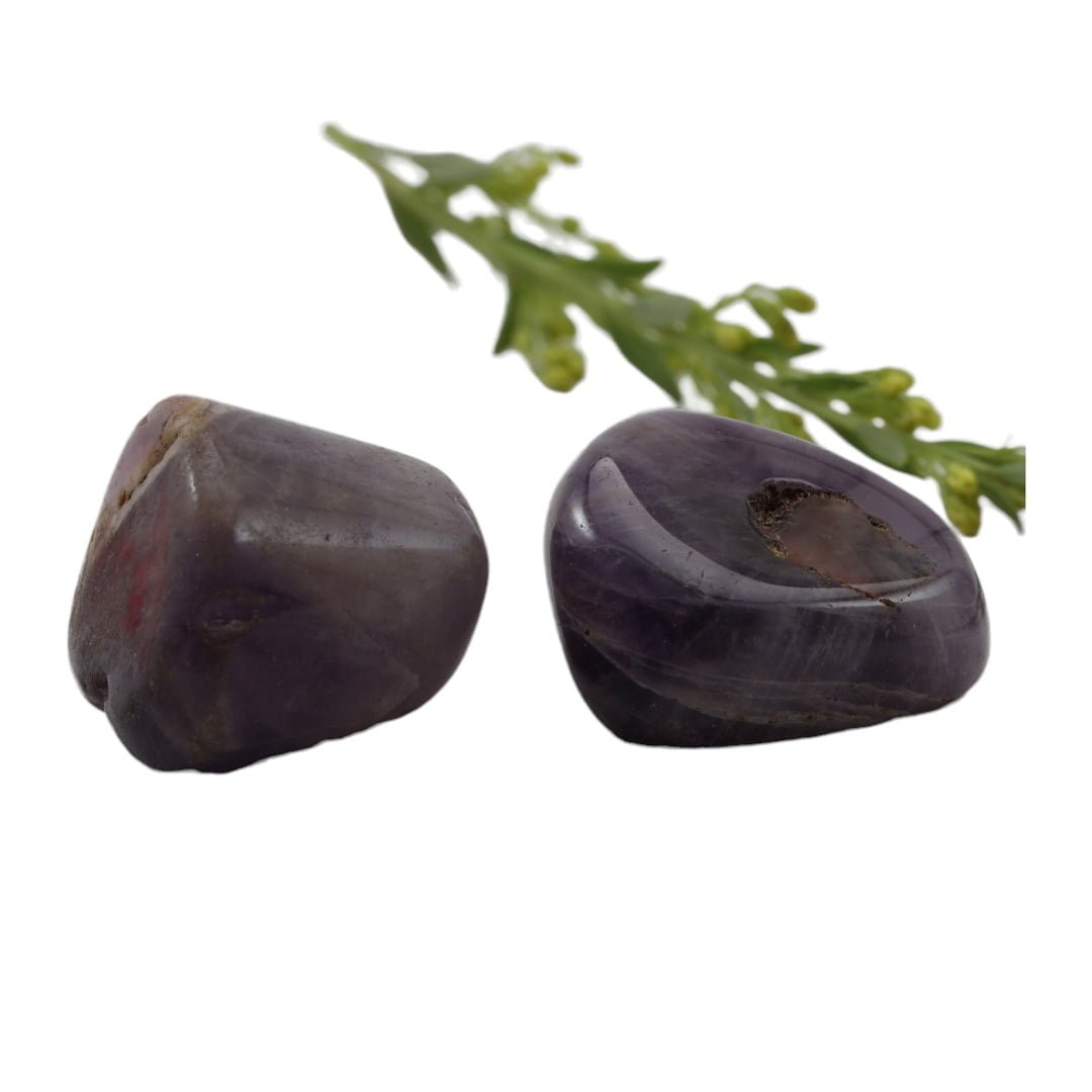 Amethyst Tumbles (Set of 2) Tranquility and Peace (For Child)