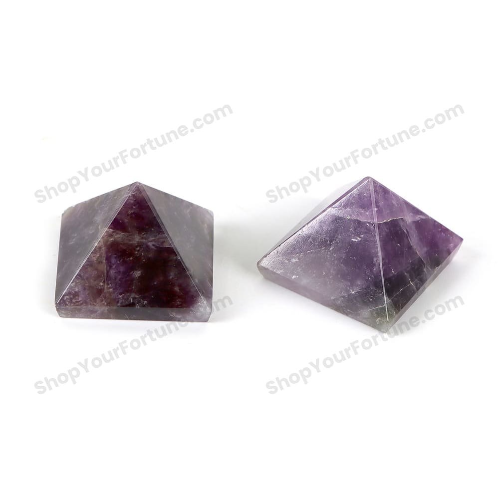 Amethyst Pyramid | Tranquility and Peace (Set of 2)