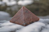 Peach Moonstone pyramid | Support During Difficult Times – 50mm