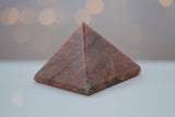 Peach Moonstone pyramid | Support During Difficult Times – 50mm