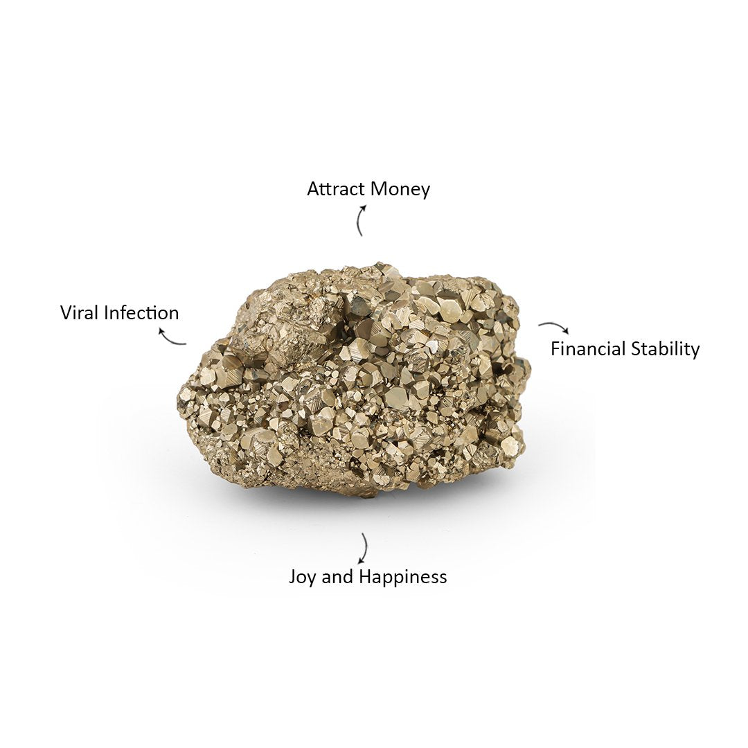 Pyrite Cluster- Money Magnet