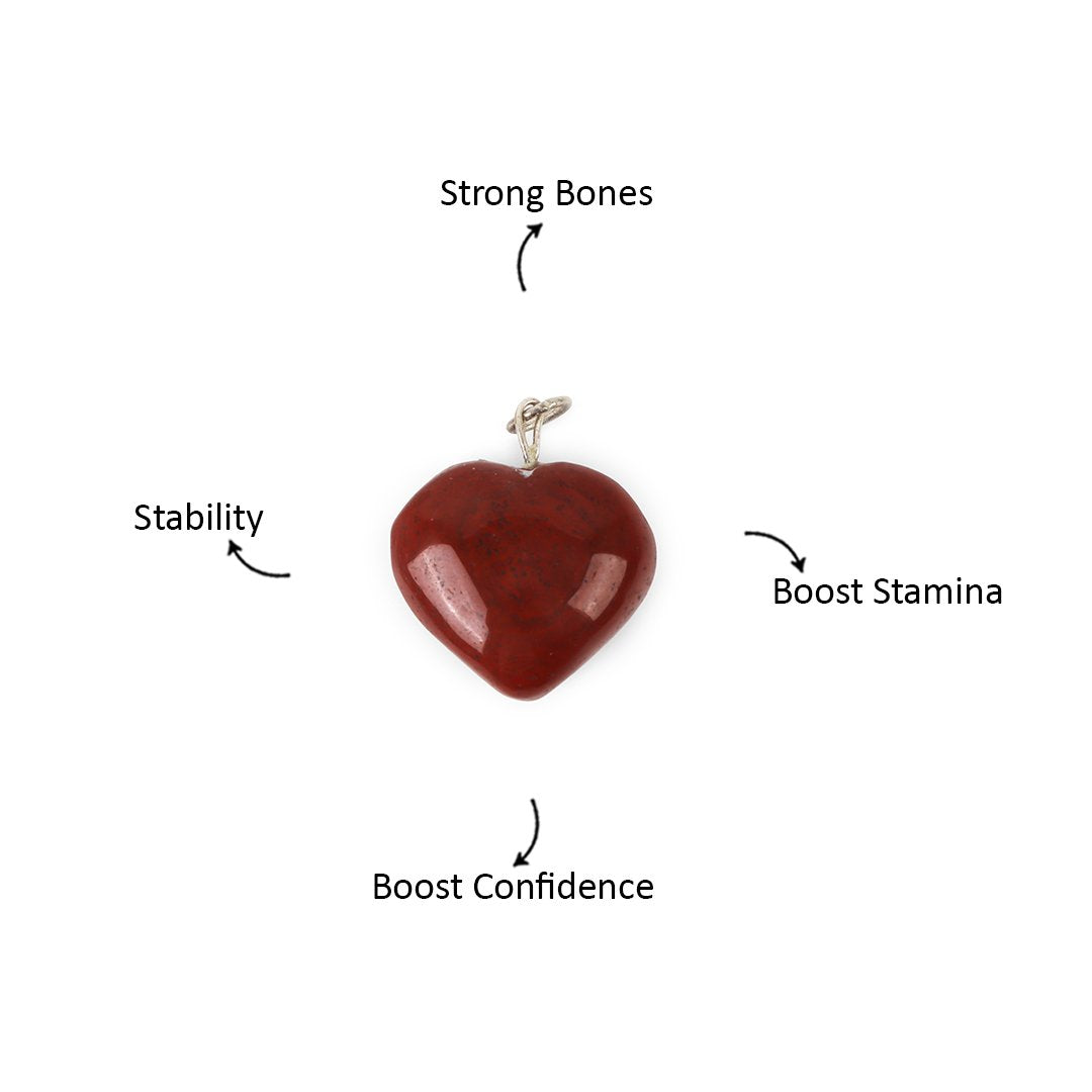 Red Jasper Pendat – Strong Bones