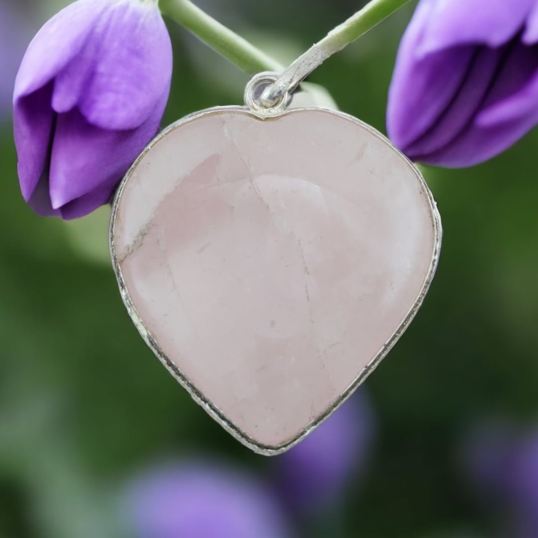Rose Quartz Pendant- Sweet Relationship