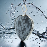 Snowflake Obsidian Pendants
