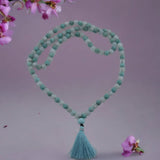 Moonstone And Amazonite Mala Peace Of Mind- 8MM