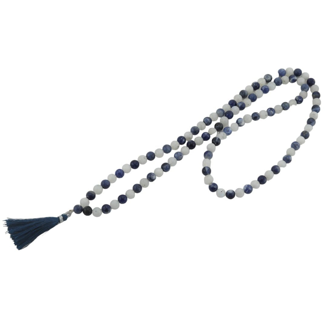 Moonstone And Amazonite Mala Peace Of Mind- 8MM