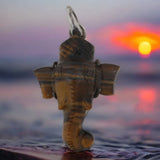 Yellow Tiger Eye Ganpati Pendant- Enhances the Psychic Abilities