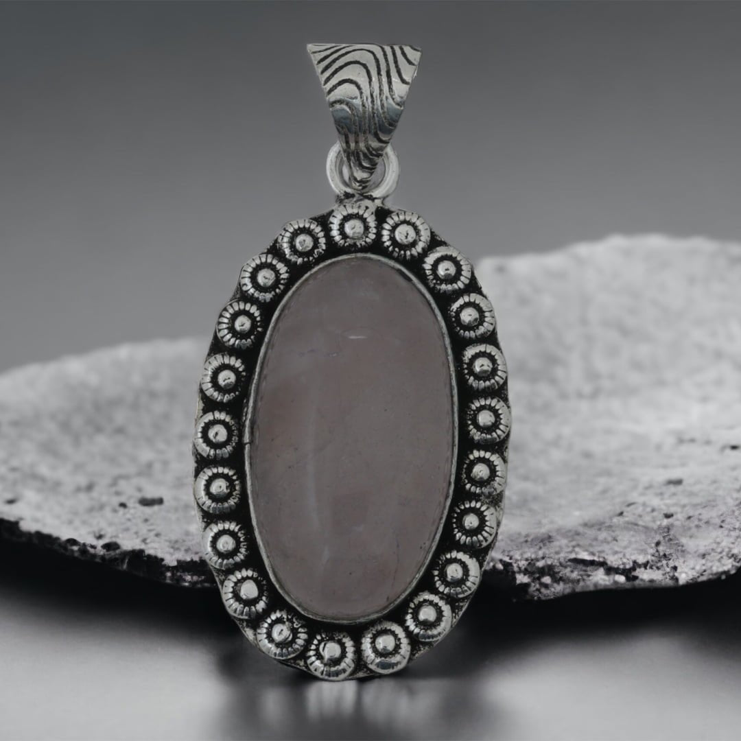 Rose Quartz Pendant- Sweet Relationship